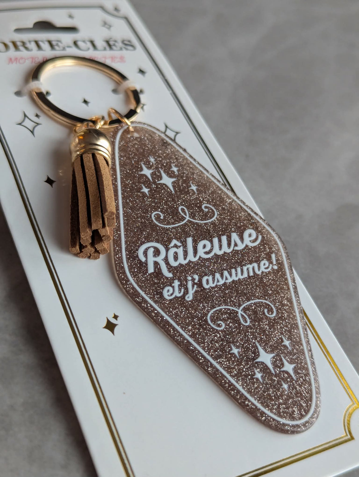 Porte Clés à Paillettes