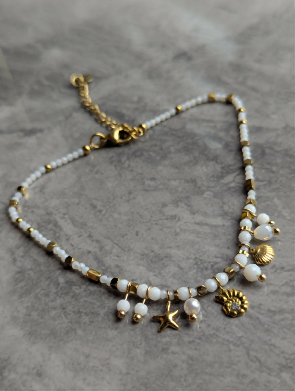 Bracelet Cheville Esmeralda